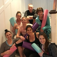 Pilates with Alex class members